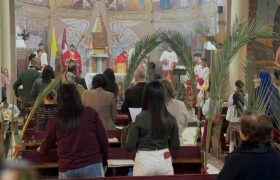 Comunidad cristiana de Gaza conmemoró el Domingo de Ramos con un clamor por la paz