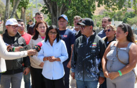 Presidenta (E) Delcy Rodríguez hace un llamado a la unión nacional