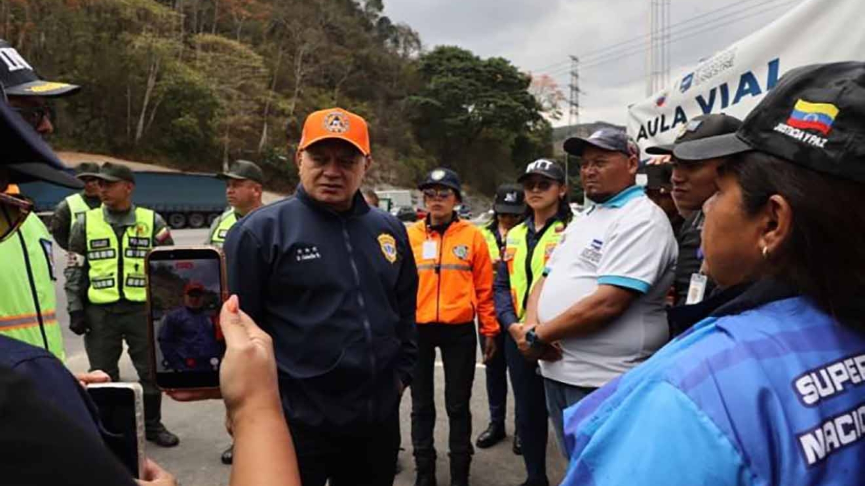 Ministro Cabello supervisa con recorrido puntos de seguridad estratégicos en el país