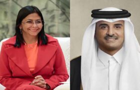 Presidenta Encargada Delcy Rodríguez se solidarizó con Qatar ante inestabilidad y violencia en Medio Oriente