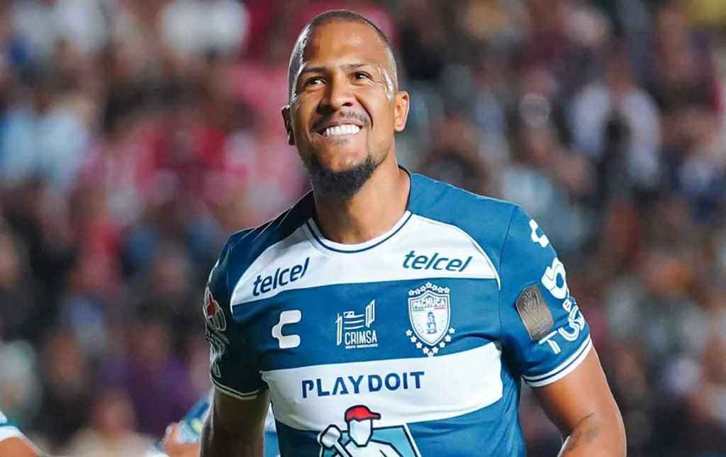 Salomón Rondón supera los 40 goles con Pachuca