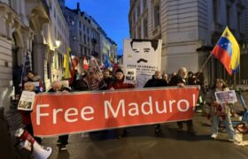 Se movilizan en Bruselas para exigir la liberación de Maduro y Cilia