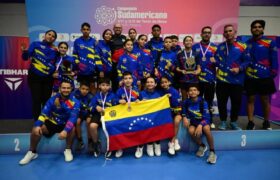 Selección venezolana de Tenis de Mesa conquistó el segundo lugar en el Campeonato Suramericano sub-11 y sub-13