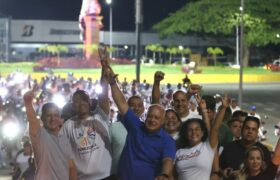 Ministro Cabello y Pueblo de Portuguesa marcharon por una Venezuela libre de sanciones