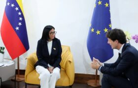 Presidenta (E) Delcy Rodríguez afianza agenda de cooperación mutua con la Unión Europea