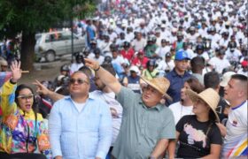 Diosdado Cabello en peregrinación en Guárico: Venezuela se unió en un consenso nacional