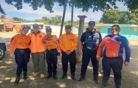 Operativo de evaluación preventiva de los puntos de atención de Protección Civil en Anzoátegui