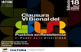 ‎Clausura de la VI Bienal del Sur en el Museo de Bellas Artes