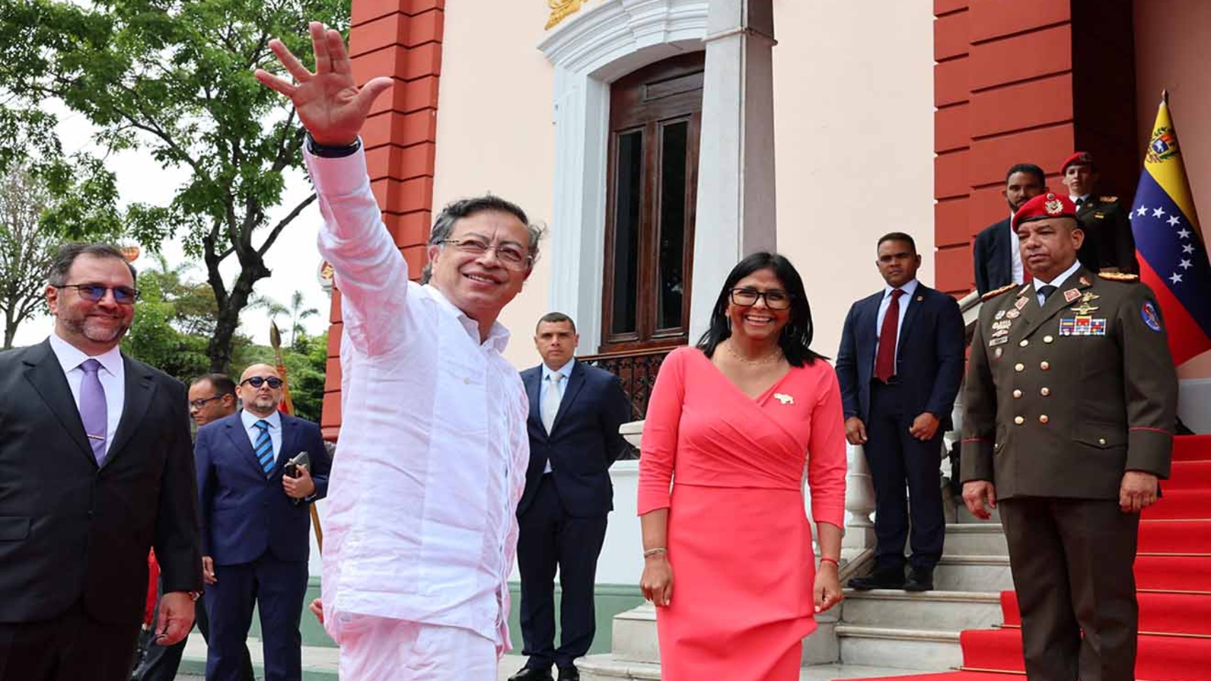 Delcy Rodríguez - Gustavo Petro
