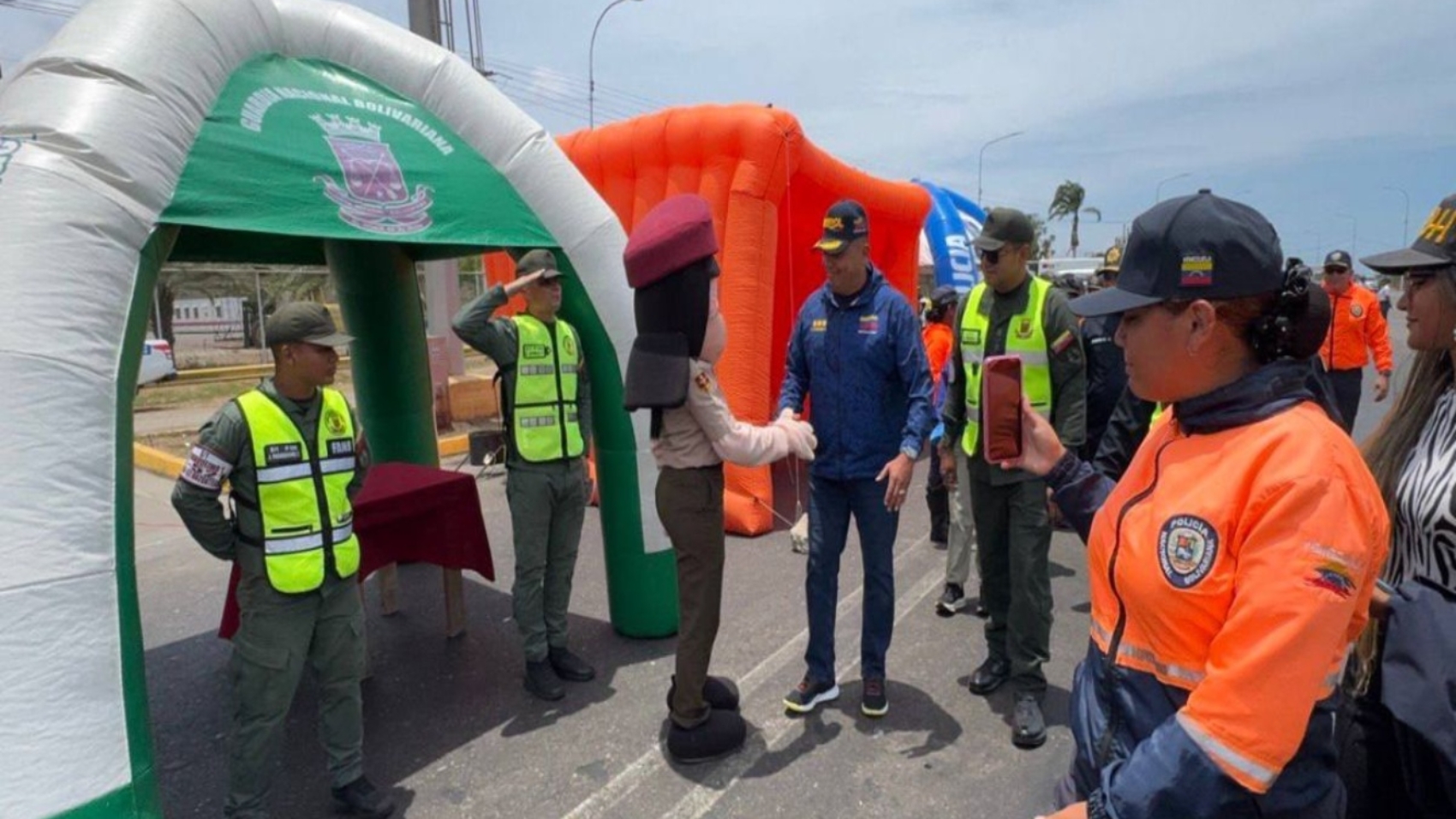 Despliegue de seguridad semana santa