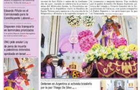 Edición Impresa Correo del Orinoco N° 5.458
