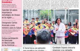 Edición Impresa Correo del Orinoco N° 5.470
