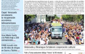 Edición Impresa Correo del Orinoco N° 5.482