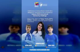 Venezuela alcanza tres medallas en la International Astronomy Challenge Galaxia 2026