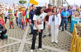 Presidenta (E) visita la Flor de Venezuela en Gran Peregrinación Nacional desde Lara