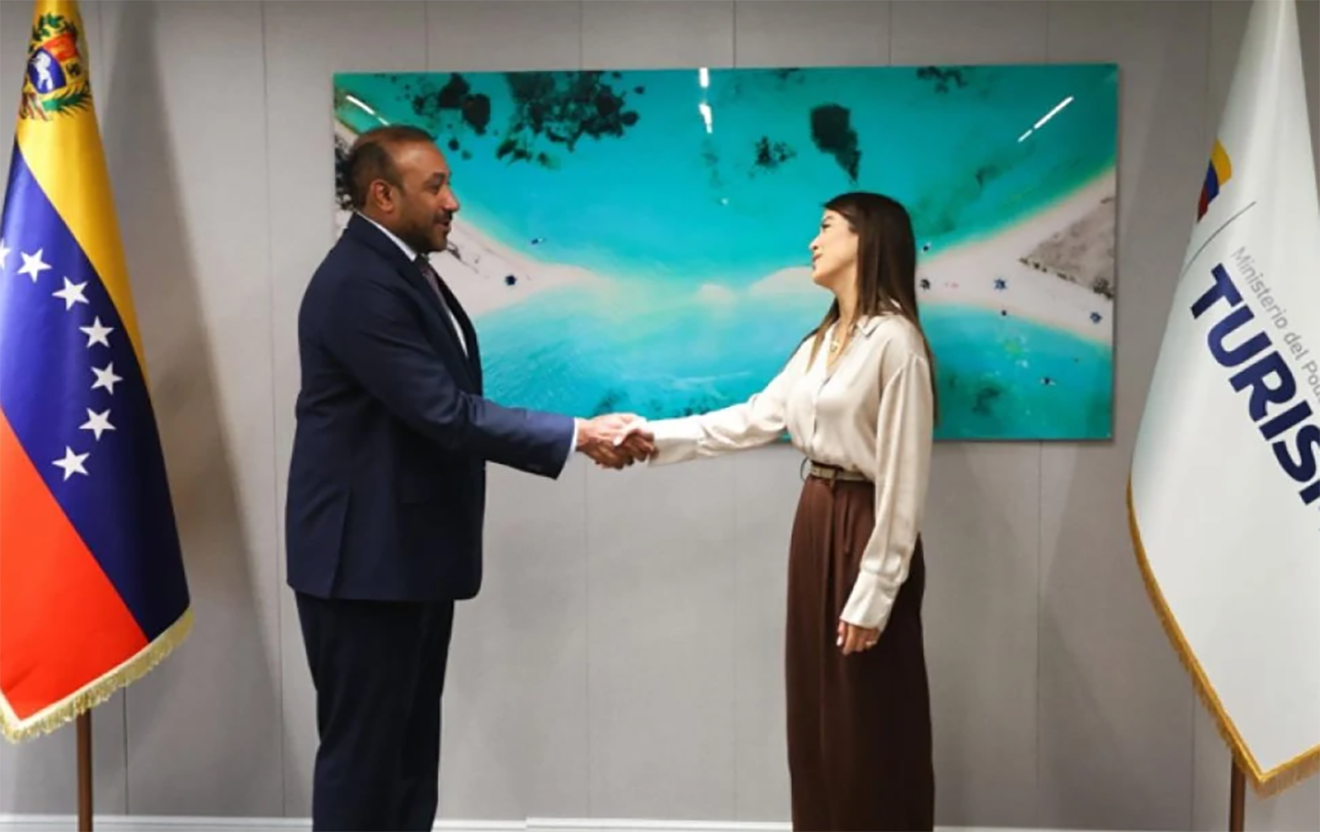 Ministra Daniella Cabello sostuvo reunión con embajador de Qatar para fortalecer cooperación en materia de turismo