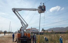 Mejoras en líneas eléctricas favorece a más de 8 mil neoespartanos