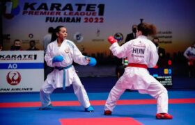 La karateca Yorgelis Salazar por doblete dorado en China