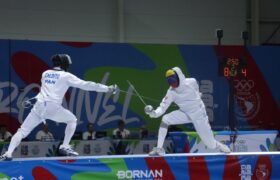 Emily Torrez conquistó oro en esgrima en los Juegos Suramericanos de la Juventud en Panamá 2026