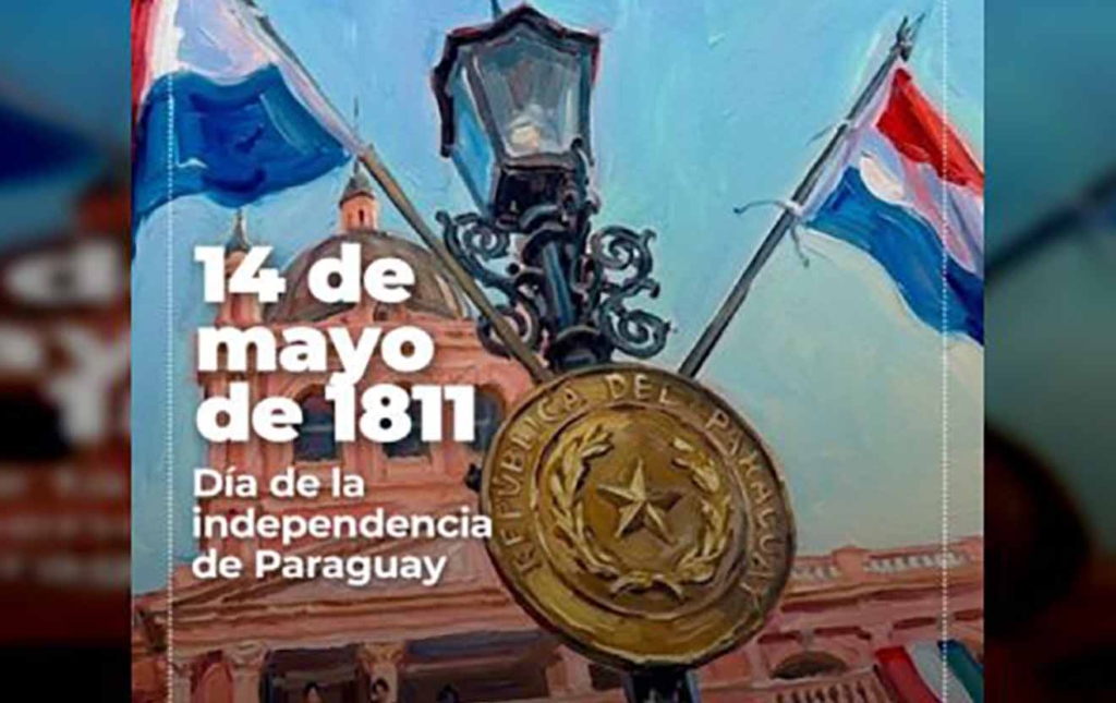 215 aniversario de independencia de Paraguay