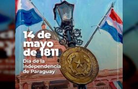 Gobierno Bolivariano felicita al Pueblo de Paraguay por conmemorarse el 215 aniversario de su independencia