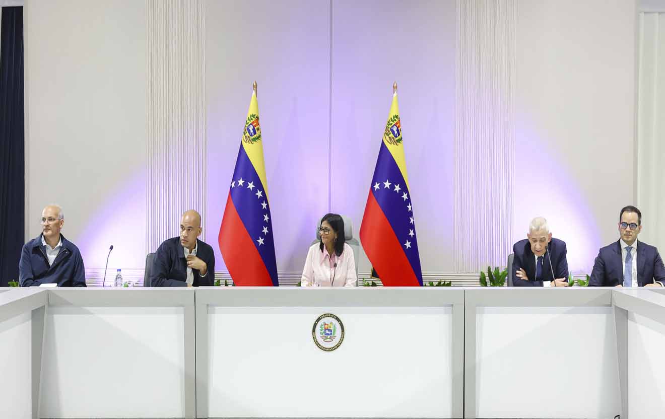 Delcy Rodríguez lideró Mesa de Diálogo Nacional para el renacer de Venezuela