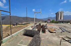 GDC inició labores de rehabilitación de la cancha multifuncional de Ciudad Caribia
