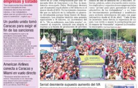 Edición Impresa Correo del Orinoco N° 5.483