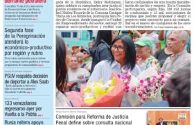 Edición Impresa Correo del Orinoco N° 5.501