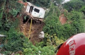 Evalúan daños por deslizamiento en sector Catuche de La Pastora