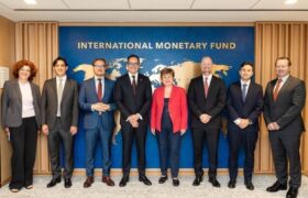 Equipo económico del Gobierno venezolano sostuvo reunión en la sede del FMI en la ciudad de Washington