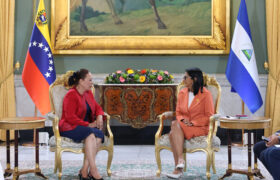 Venezuela recibe Cartas Credenciales por parte de la nueva embajadora de Nicaragua