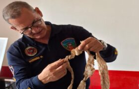 Bomberos de La Trinidad fortalecieron conocimientos en Taller de Ofidiología