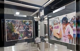 Metro de Caracas inauguró exposición fotográfica «El Entierro de la Sardina» en la estación Bellas Artes