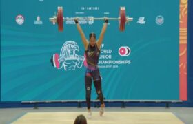 Claudia Rengifo se alzó con oro en el Campeonato Mundial Junior de Halterofilia