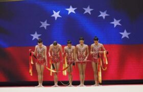 La delegación venezolana de gimnasia rítmica sumó experiencia en Bakú