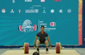Mauricio Loaiza campeón mundial junior de halterofilia