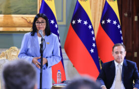 Presidenta (E) Delcy Rodríguez anuncia el reinicio y culminacion de las obras en la Central Hidroeléctrica Tocoma
