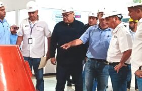 Ministro Alcalá inspeccionó el Complejo Hidroeléctrico General José Antonio Páez ‎