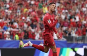 Cristiano Ronaldo bate récord como primer jugador en marcar goles en seis Mundiales