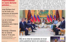 Edición Impresa Correo del Orinoco N° 5.526