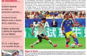 Edición Impresa Correo del Orinoco N° 5.528