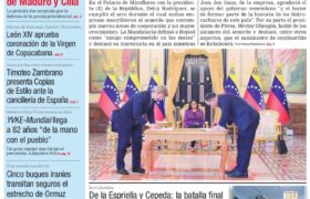 Edición Impresa Correo del Orinoco N° 5.530