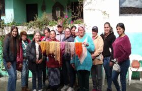 Fundacite Mérida fortalece la actividad textil con taller de tintes naturales para lana