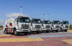 Llegan 5 nuevas compactadoras para fortalecer el servicio de recolección de desechos sólidos en  Sucre