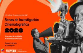 Abiertas postulaciones para becas de investigación en cine por 60 años de Cinemateca Nacional