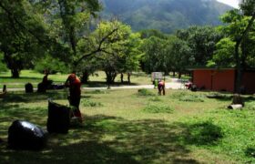 Realizan saneamiento integral del parque Generalísimo Francisco de Miranda