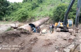 Atienden segunda avería en el sistema Taguaza en Kempis