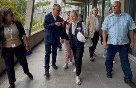 Representantes de la UNESCO visitan la UCV para evaluar daños del doblete sísmico