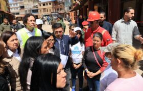 Gobierno Nacional impulsa atención financiera y reactivación económica para comercios y productores de El Junquito